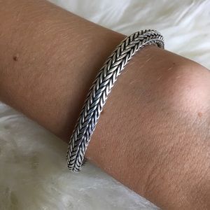Sterling Woven Bracelet